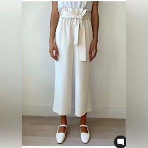 Wilfred New Paperbag Pant in soft grey. Size 6